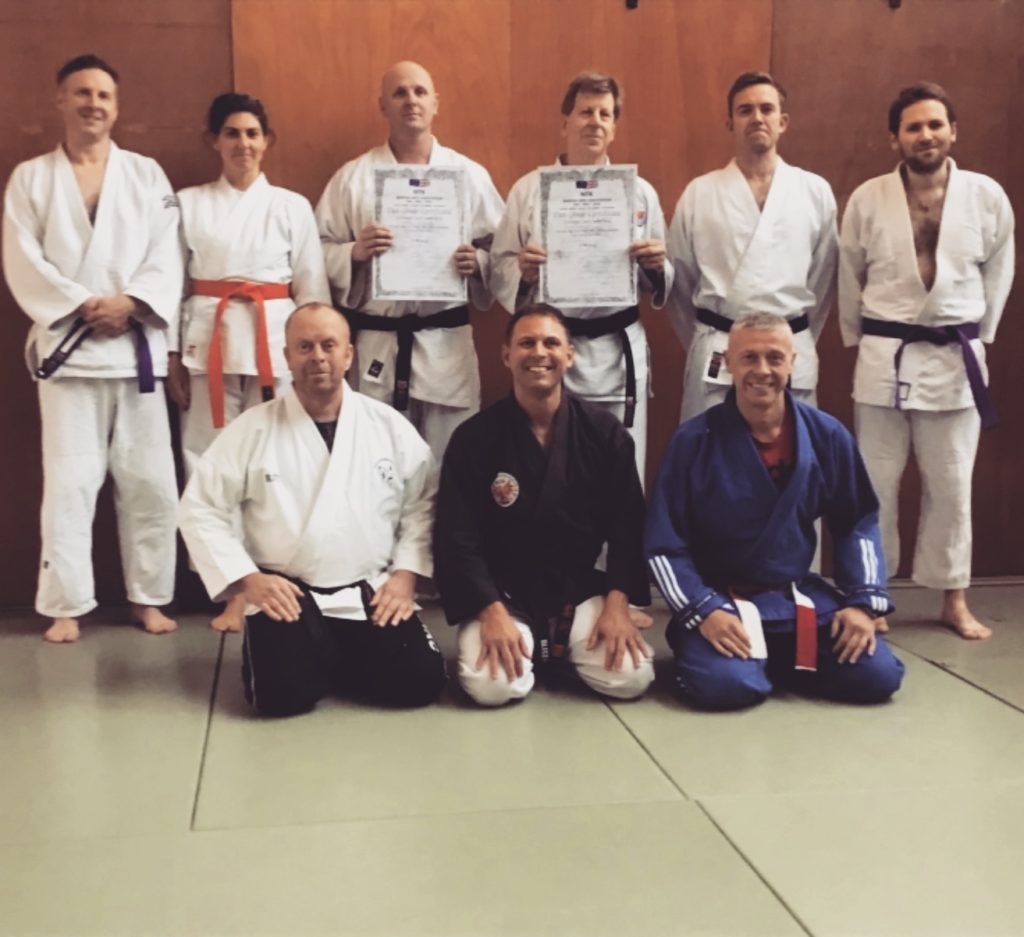 After a seminar with Sensei Wilshaw