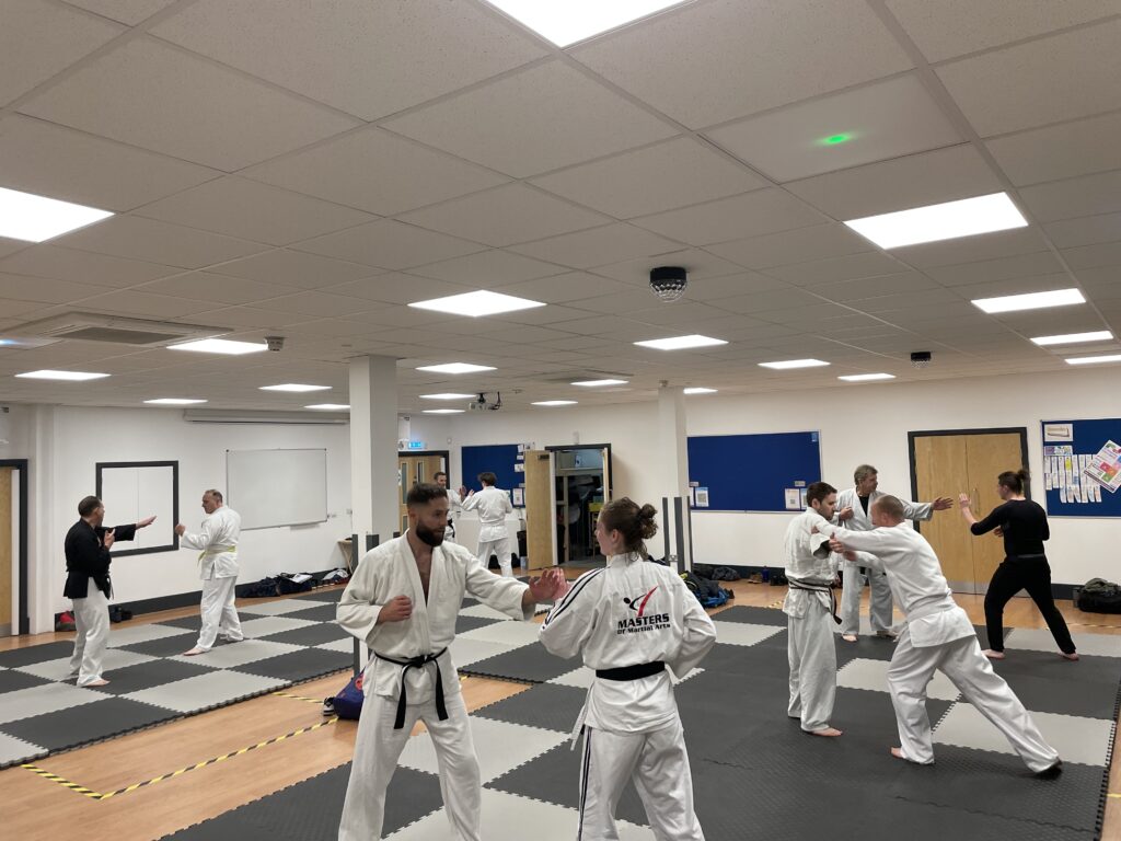 Training in our new home